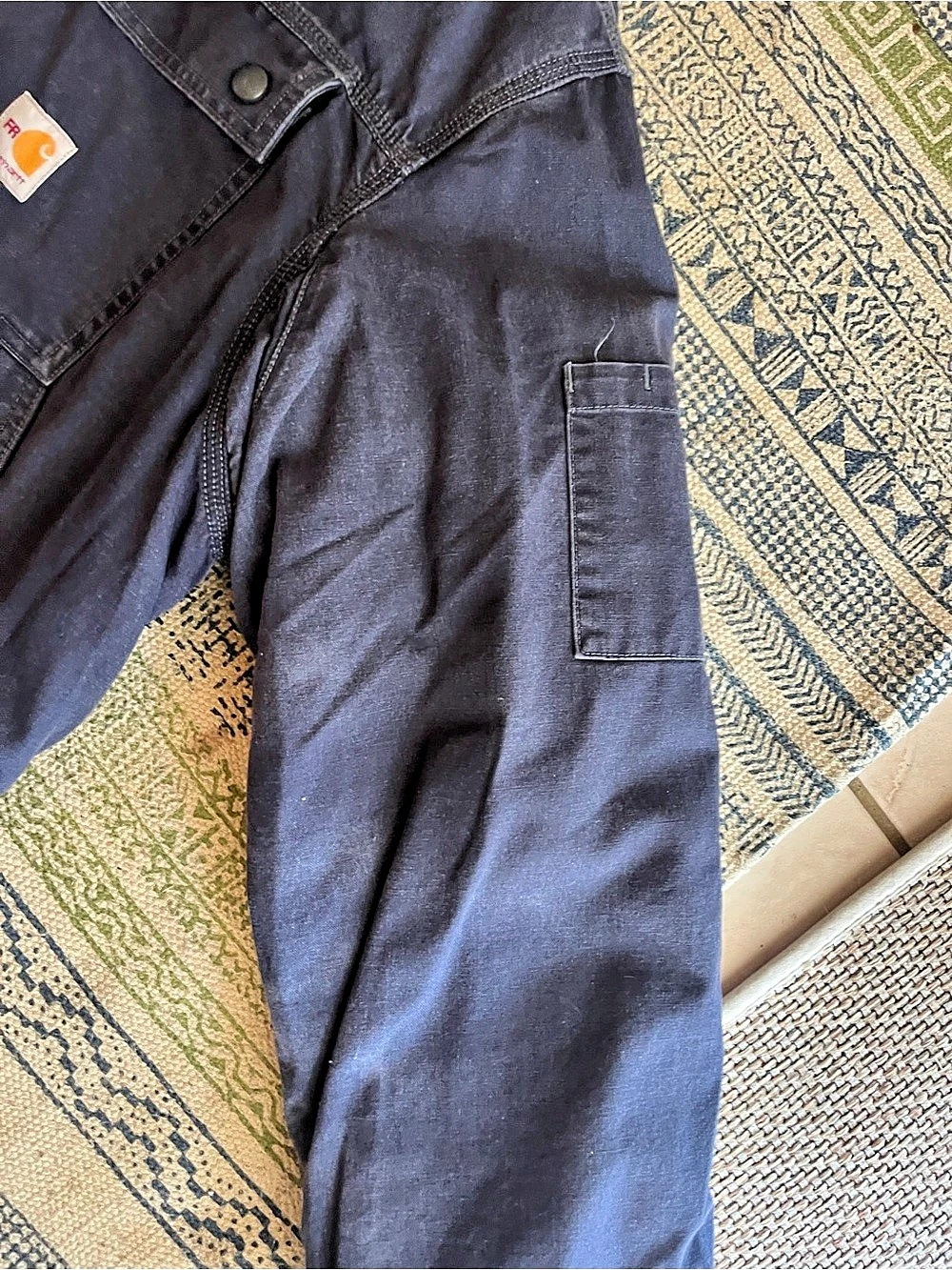 Carhartt Full Swing Jacket in Navy Blue Size XL - Picture 11 of 14